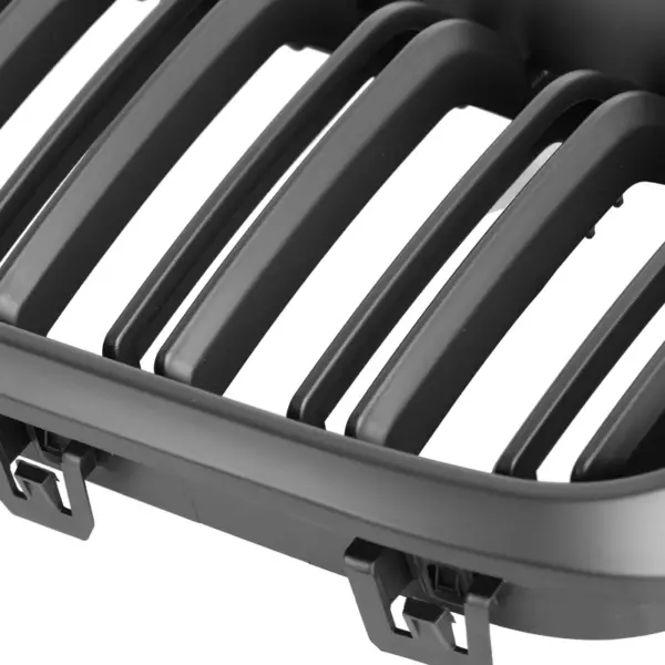 Grill Niergrill Mat Zwart Dubbele Bar BMW X5 F15 F16 (2013-2018) Grille