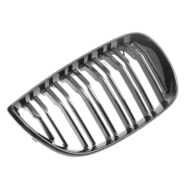 Grill Niergrill Glanzend Zwart Dubbele Brug BMW 1 Serie E81/E87 Pre-Facelift (2004-2007) Grille