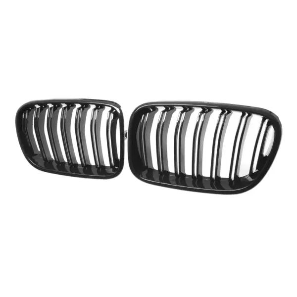 Grill Dubbel-Bar Niergrille Glans Zwart BMW X3 F25/F26 Pre-Facelift (2010-2014) Grille
