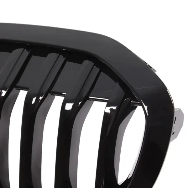 Grill Hoogglans Zwart Niergrill Enkele Bar BMW 1 Serie F40 (2019-) Grille