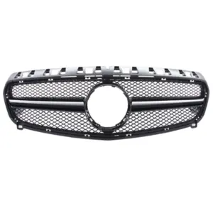 Grill Hoogglans Zwart Radiatorgrille AMG look Mercedes A-Klasse W176 pre-facelift (2012–2015) Grille