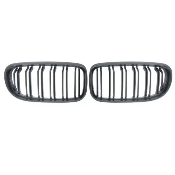 Grill Niergrill Mat Zwart Dubbele Spijl BMW 3 Serie E90 E91 facelift (2009–2012) Grille