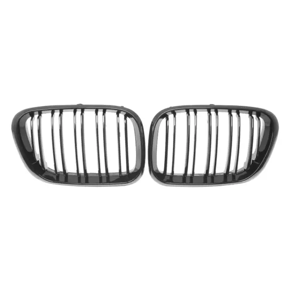 Grill Glans Zwarte Niergrille (dubbele bar) BMW X5 E53 Pre-Facelift (1999-2003) Grille