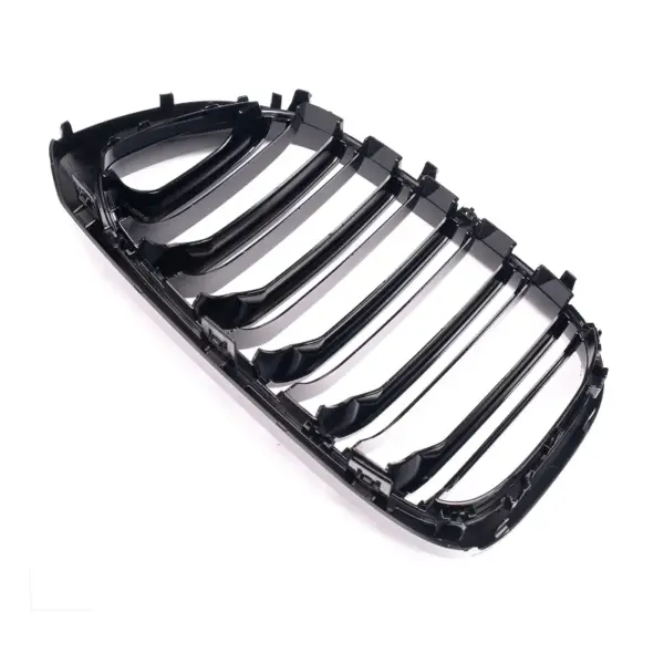 Grill Niergrill glanzend zwart dubbele bar  BMW X3 G01 G02 Pre-Facelift (2017-2021) Grille
