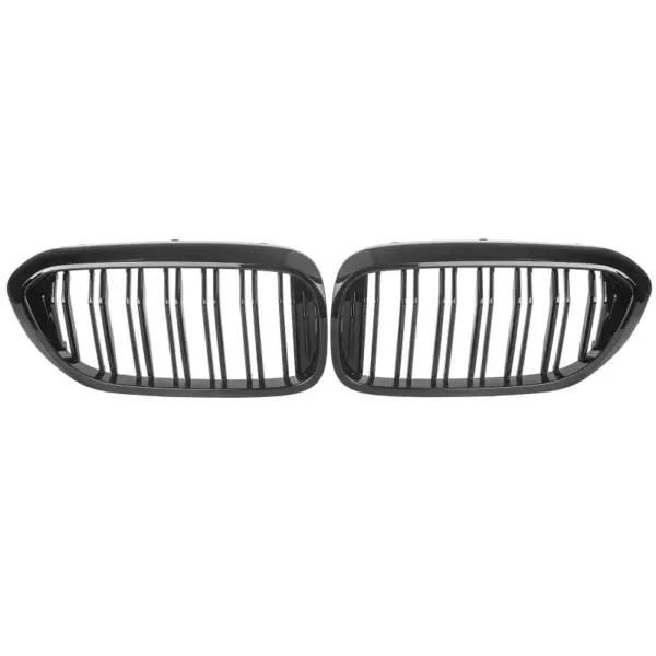 Grill Hoogglans Zwart Niergrill dubbele brug BMW 5 Serie G30 G31 pre-facelift (2017-2020) Grille