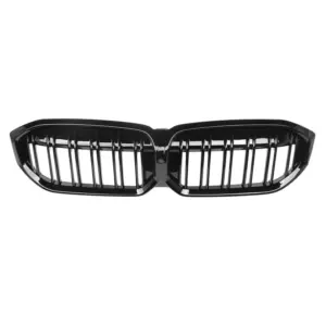 Grill Hoogglans Zwart Niergrill dubbele brug BMW 3 Serie G20 G21 Facelift (2022-) Grille