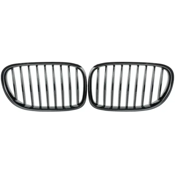 Grill Hoogglans Zwart Niergrill Enkele Bar BMW 5 Serie GT F07 (2009-2017) Grille