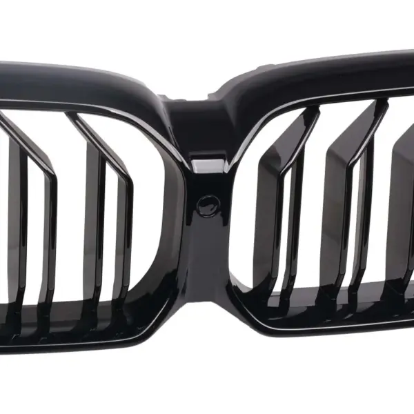 Grill Hoogglans Zwart Niergrill dubbele brug BMW 5 Serie G30 G31 Facelift (2020-) Grille