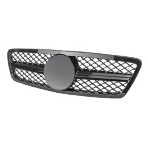 Grill Hoogglans Zwart Radiatorgrille AMG Look Mercedes C-Klasse W203 S203 (2000–2007) Grille