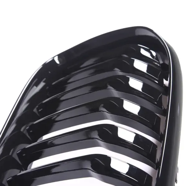 Grill Hoogglans Zwart Niergrill Enkele Bar BMW 1 Serie F20/F21 Facelift (2015-2019) Grille