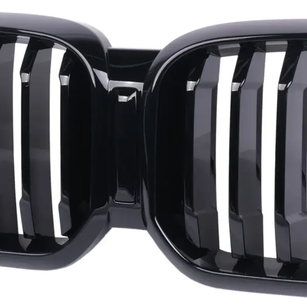 Grill Hoogglans Zwart Niergrill enkele bar BMW X3 G01 G02 Facelift (2021-) Grille