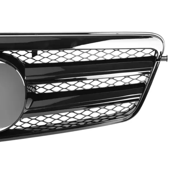 Grill Hoogglans Zwart Radiatorgrille Mercedes E-Klasse W212 S212 Pre-Facelift (2009-2013) Grille