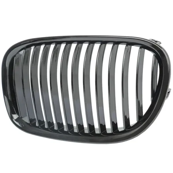 Grill Niergrill zwarte enkele bar geschikt BMW 7 Serie F01-F04 (2008-2012) Grille