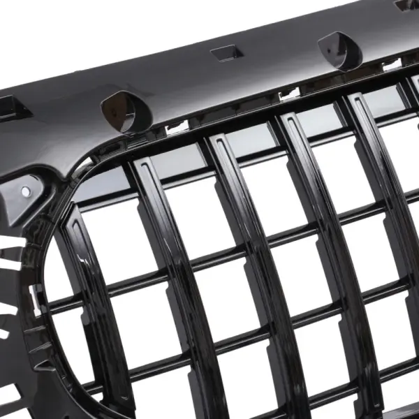Grill Hoogglans Zwart GT Panamericana Grille Mercedes GLA H247 AMG-pakket (2020-) Grille