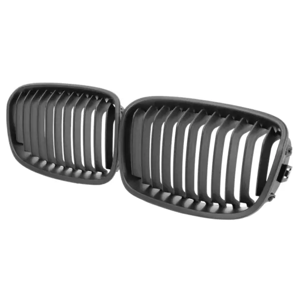Grill Niergrill matzwart enkele bar BMW 1 Serie F20 F21 (2011-2015) Grille