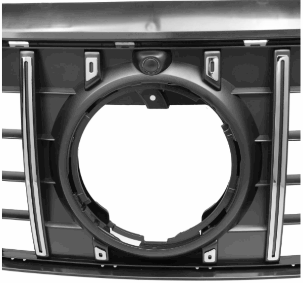 GT Panamericana Grille Mercedes GLB X247 Facelift met AMG-pakket 2023 Gril GT CHROME