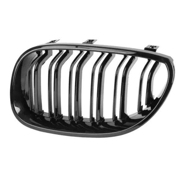 Grill Hoogglans Zwart Niergrill Dubbele Spijl BMW 5 Serie E60 E61 (2003–2010) Grille