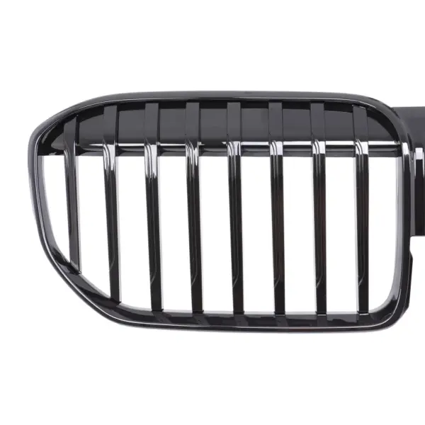 Grill Hoogglans Zwart Niergrille (enkele bar) BMW 7 Serie G11/G12 Facelift (2019-2022) Grille