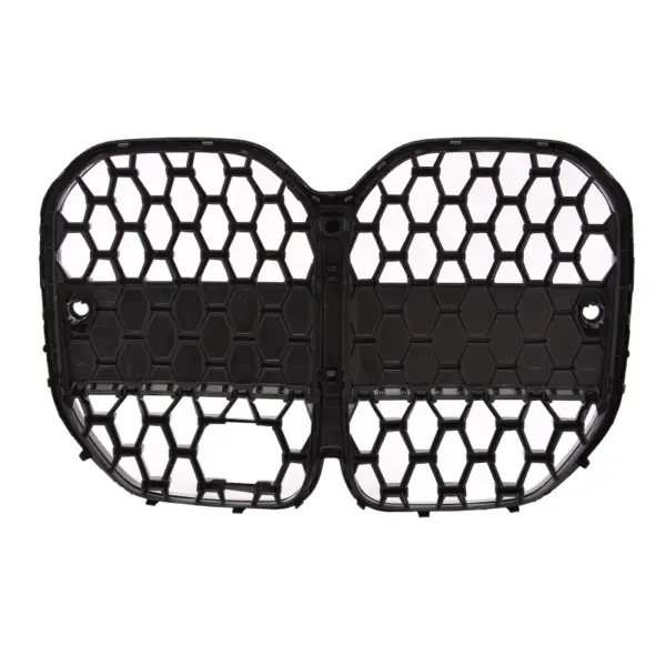 Grill Hoogglans Zwart Niergrill mesh design BMW 4 Serie G22 G23 (2020-) Grille