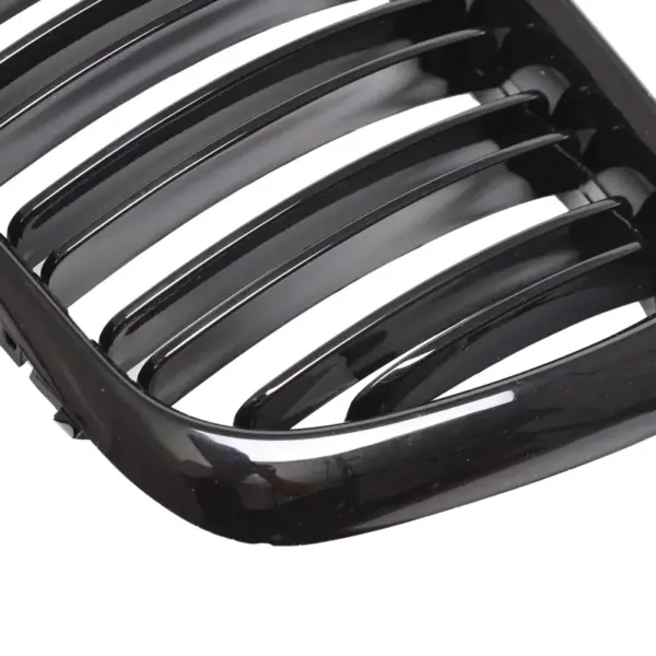 Grill Hoogglans Zwart Niergrill dubbele brug BMW 3 Serie E36 facelift (1996-2000) Grille