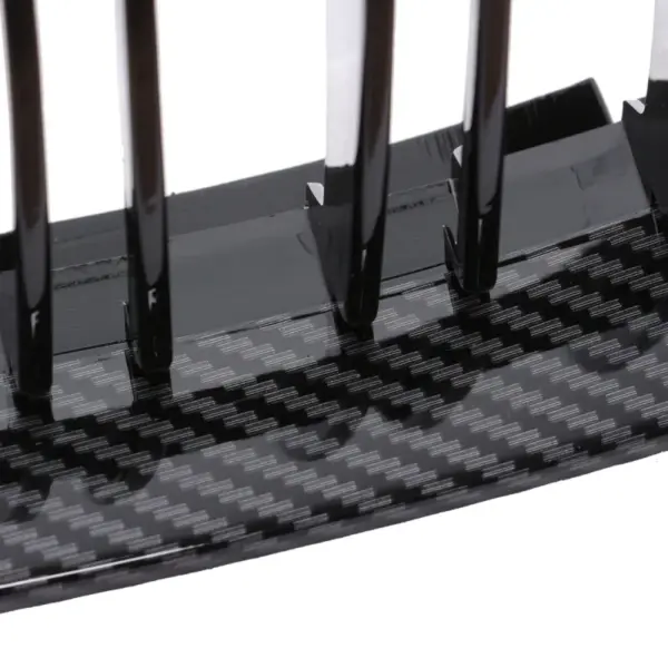 Grill Niergrill Carbon Look Dubbele Brug BMW 3 Serie E46 Facelift (2001-2005) Grille