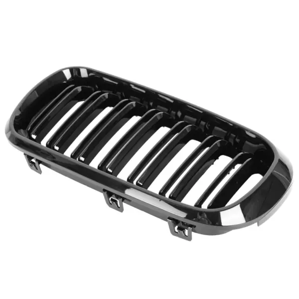 Grill Hoogglans Zwart Niergrill Dubbele Bar BMW X5 F15 F16 (2013-2018) Grille