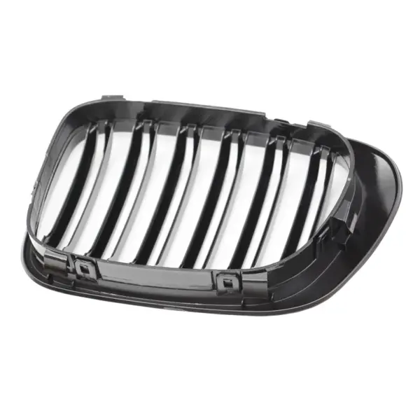 Grill Hoogglans Zwart Niergrill Dubbele Brug BMW 3 Serie Coupé E46 Pre-facelift (1999-2003) Grille