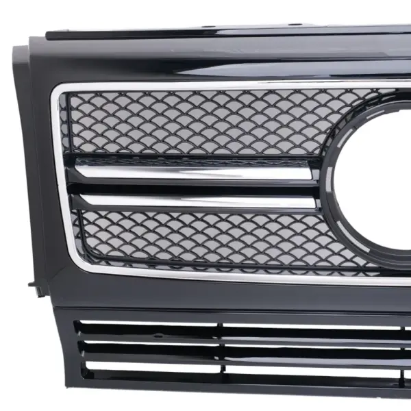 Grill Hoogglans Zwart AMG Look Radiatorgrille Mercedes G-Klasse W463 (1990-2018) Grille