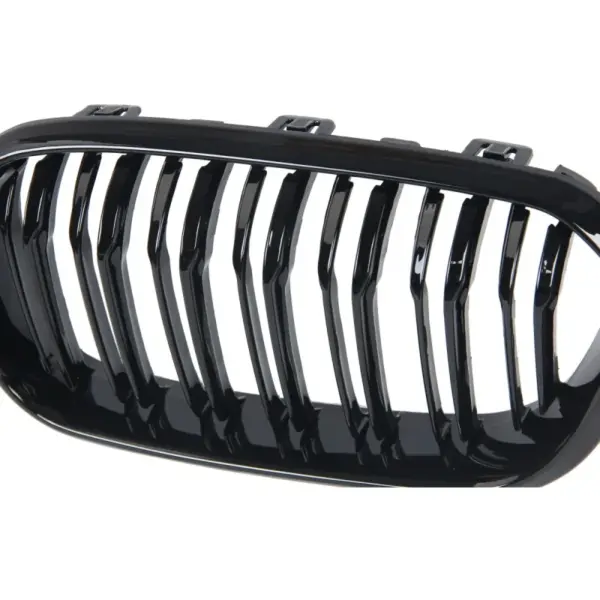Grill Hoogglans Zwart Niergrill dubbele bar BMW 1 Serie F20 F21 (facelift 2015-2019) Grille