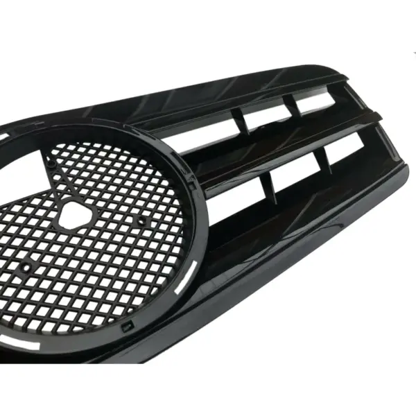 Grill Hoogglans Zwart Radiatorgrille AMG Look Mercedes CLK C208 A208 (1997–2002) Grille
