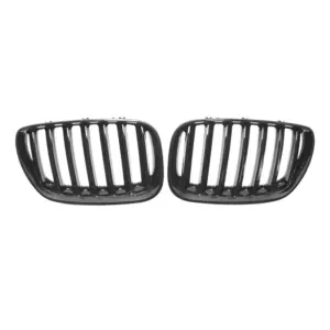 Grill Hoogglans Zwart Niergrille Enkele Bar BMW X5 E53 Facelift (2003-2006) Grille