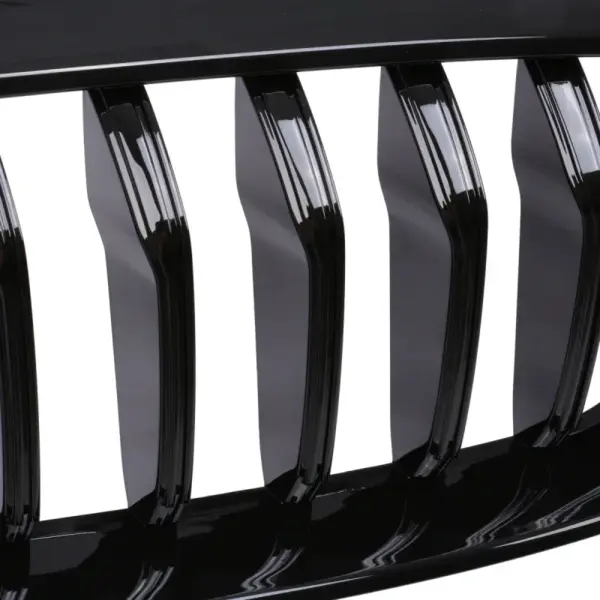Grill Hoogglans Zwart Niergrille (enkele bar) BMW 6 Serie G32 Facelift (2020-2023) Grille