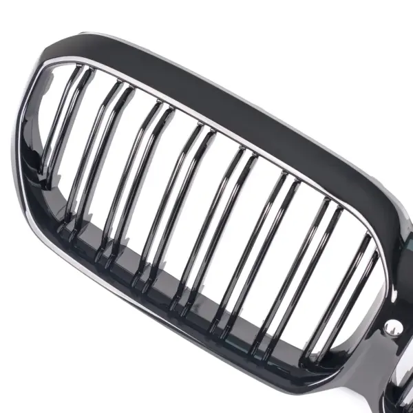 Grill Hoogglans Zwart Niergrille (dubbele brug) BMW 5 Serie G30/G31 Facelift (2020-2023) Grille