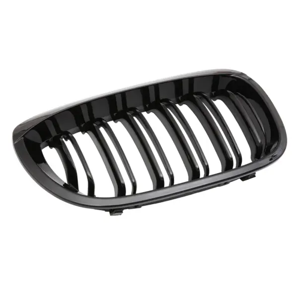 Grill Hoogglans Zwart Niergrill Dubbele Brug BMW 3 Serie Coupé E46 Facelift (2003-2006) Grille