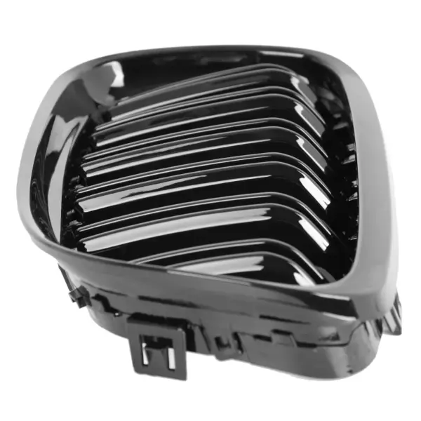 Grill Hoogglans Zwart Niergrill Dubbele Spijl BMW 3 Serie E90 E91 facelift (2009–2012) Grille