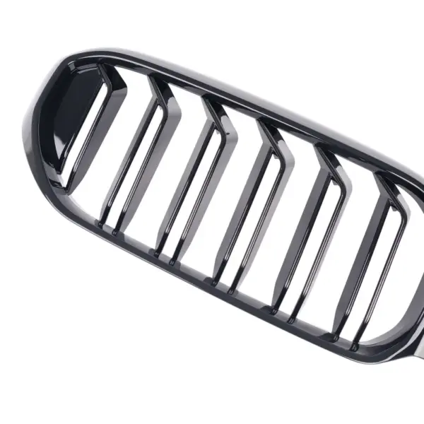 Grill Hoogglans Zwart Niergrill dubbele brug BMW 5 Serie G30 G31 Facelift (2020-) Grille