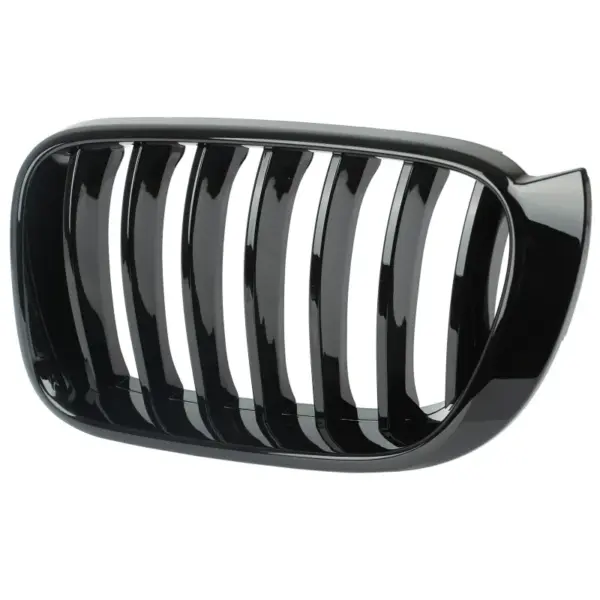Grill Hoogglans Zwart Niergrill enkele bar BMW X3 F25 F26 facelift (2014-2017) Grille