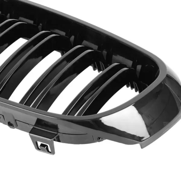 Grill Hoogglans Zwart Niergrill Dubbele Spijl BMW 3 Serie GT F34 (2013–2019) Grille