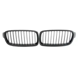 Grill Niergrill Mat Zwart 11 Spijlen BMW 3 Serie F30 F31 (2011-2019) Grille