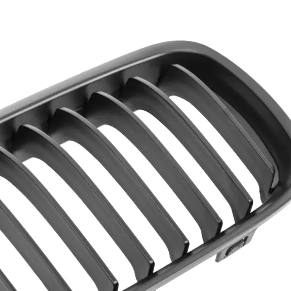 Grill Niergrill matzwart enkele spijl BMW 3 Serie E90 E91 facelift (2008–2011) Grille