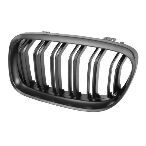 Grill Niergrill Mat Zwart Dubbele Spijl BMW 3 Serie E90 E91 facelift (2009–2012) Grille