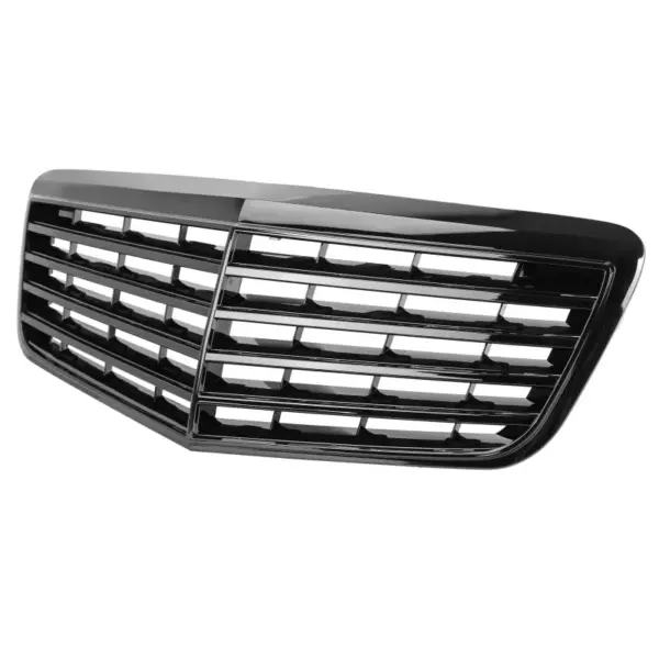 Grill Hoogglans Zwart Radiatorgrille Classic Mercedes E-Klasse W211 S211 VF211 Facelift (2006-2009) Grille