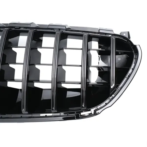 Grill Glans Zwarte GT Panamericana Radiatorgrille Mercedes E-Klasse W213 E63 Pre-Facelift (2016-2020) Grille