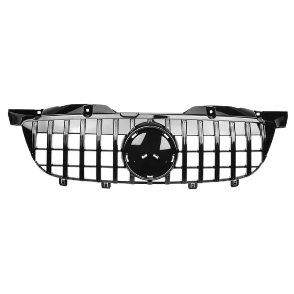 Grill GT Panamericana Grille Glans Zwarte Mercedes Sprinter W906 Pre-Facelift (08/2013) Grille