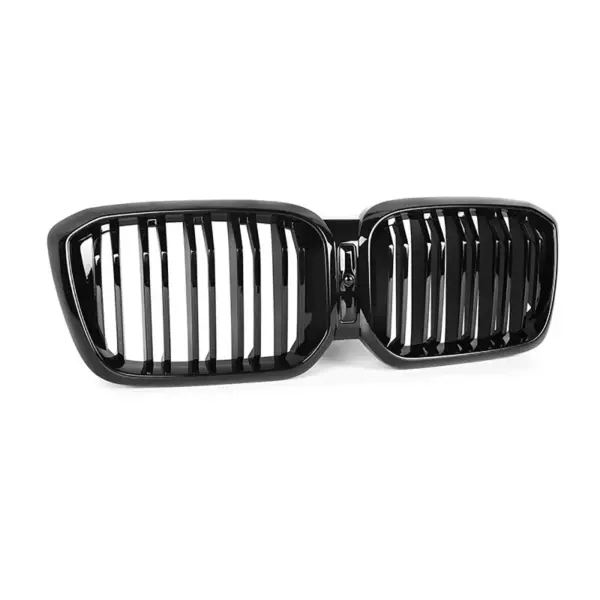 Grill Hoogglans Zwart Niergrill dubbele bar BMW X3 G01 G02 Facelift (2021-) Grille