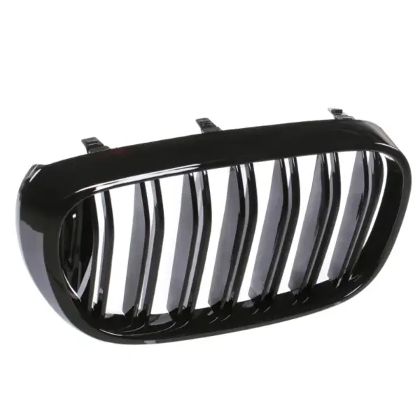Grill Hoogglans Zwart Niergrill Dubbele Brug BMW 7 Serie G11/G12 Pre-Facelift (2015-2019) Grille