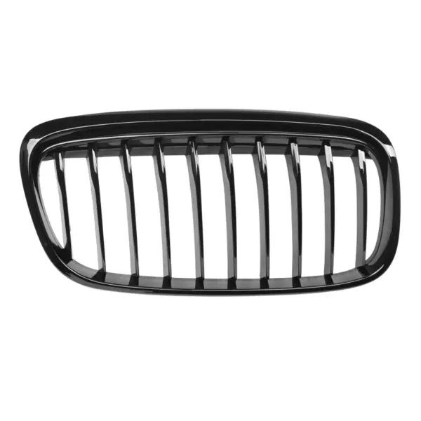 Grill Niergrill Glanzend Zwart Enkele Bar BMW 2 Serie Active Tourer F45/F46 Pre-Facelift (2014-2018) Grille