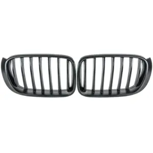 Grill Niergrill matzwart enkele bar BMW X3 F25 F26 facelift (2014-2017) Grille