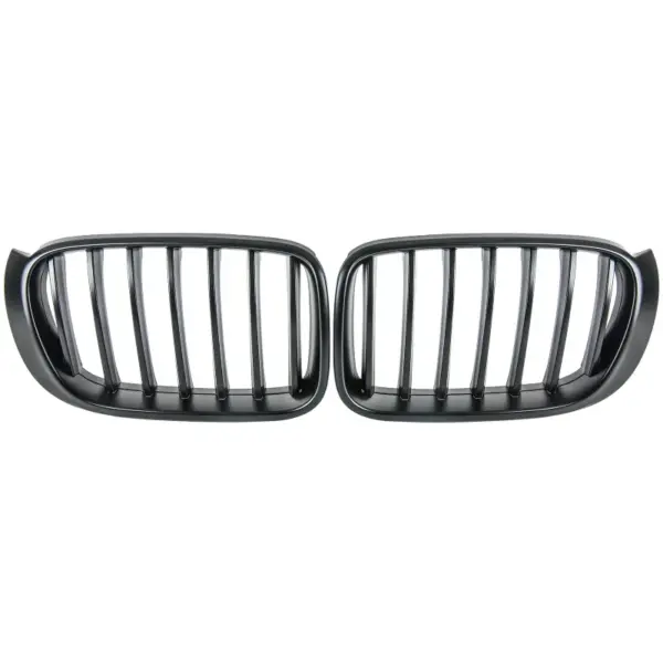 Grill Niergrill matzwart enkele bar BMW X3 F25 F26 facelift (2014-2017) Grille