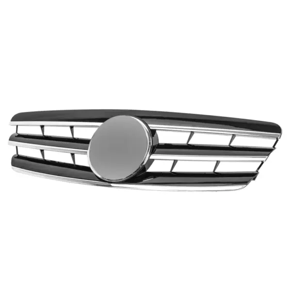 Grill Radiatorgrille glanzend zwart chroom AMG look Mercedes C-Klasse W203 S203 (2000–2007) Grille